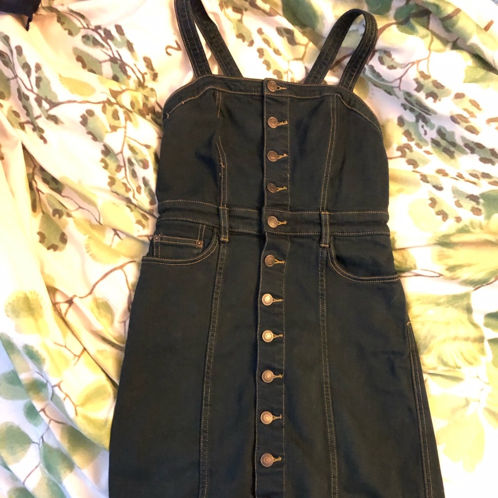 Free people denim dress size 6